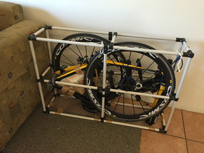 バイク輸送用保護フレーム01