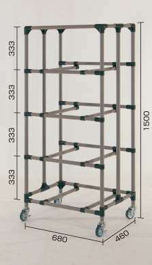 キャスターラックB型